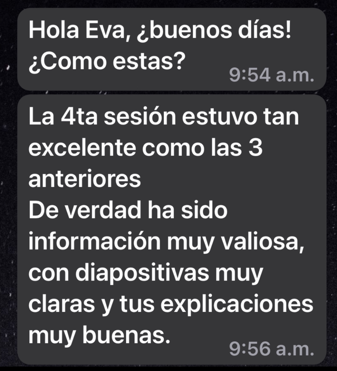 Testimonio por mensaje de padres de hijos con TDAH
